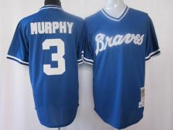 MLB Atlanta Braves 1981 Authentic Mesh Batting jerseys