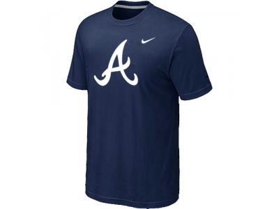MLB Atlanta Braves Heathered NEW D.Blue Blended T-Shirt MLB Atlanta Braves Heathered NEW D.Blue Blended T-Shirt