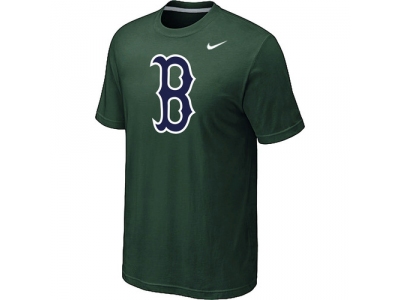 MLB Boston Red Sox Heathered NEW D.Green Blended T-Shirt MLB Boston Red Sox Heathered NEW D.Green Blended T-Shirt
