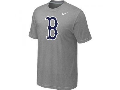 MLB Boston Red Sox Heathered NEW L.Grey Blended T-Shirt MLB Boston Red Sox Heathered NEW L.Grey Blended T-Shirt
