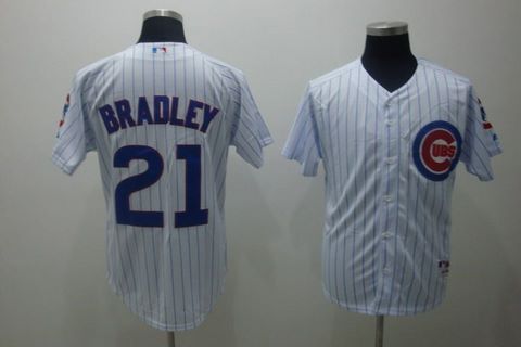 MLB Chicago Cubs 21 Milton Bradley jerseys white