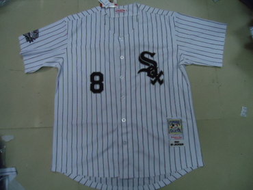 MLB Chicago White Sox 8 white jerseys