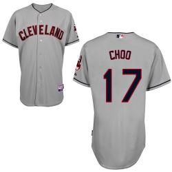 MLB Cleveland Indians 17# Choo grey cool base