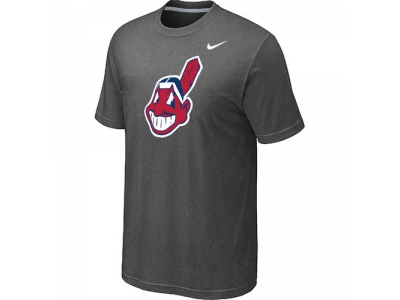 MLB Cleveland Indians Heathered NEW D.Grey Blended T-Shirt