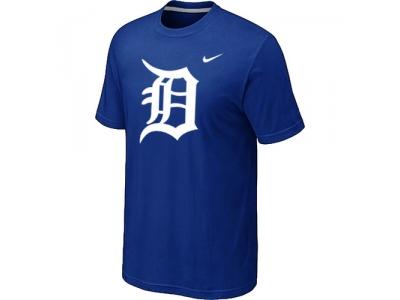 MLB Detroit Tigers Heathered Blue NEW Blended T-Shirt MLB Detroit Tigers Heathered Blue NEW Blended T-Shirt