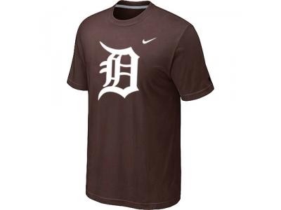 MLB Detroit Tigers Heathered Brown NEW Blended T-Shirt MLB Detroit Tigers Heathered Brown NEW Blended T-Shirt