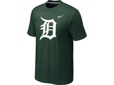 MLB Detroit Tigers Heathered D.Green NEW Blended T-Shirt MLB Detroit Tigers Heathered D.Green NEW Blended T-Shirt