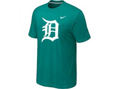 MLB Detroit Tigers Heathered Green NEW Blended T-Shirt MLB Detroit Tigers Heathered Green NEW Blended T-Shirt