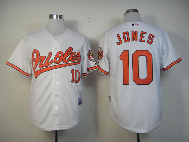 MLB Jerseys Baltimore Orioles #10 JONES white Jersey