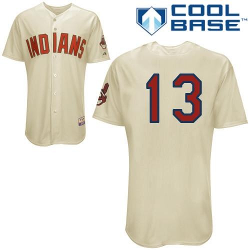 MLB Jerseys Cleveland Indians 13 Sizemore Cream