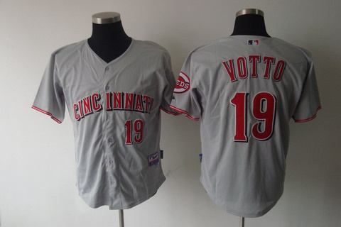 MLB Jerseys Cleveland Indians 19 YOTTO grey