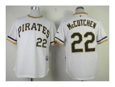 MLB Jerseys Pittsburgh Pirates #22 Mccutchen white(2013)