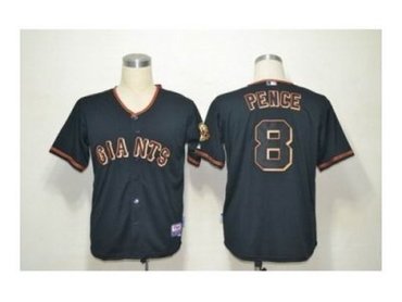 MLB Jerseys San Francisco Giants #8 Pence Black (Cool Base)