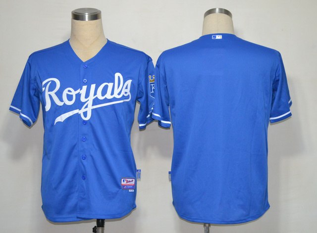 MLB Kansas City Royals blank Blue jerseys