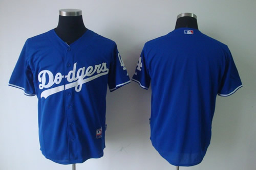 MLB Los Angeles Dodgers Blank Blue Jerseys