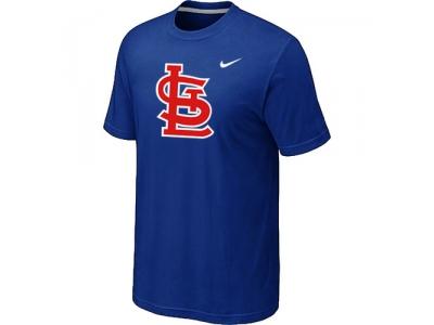 MLB St.Louis Cardinals Heathered Blue NEW Blended T-Shirt MLB St.Louis Cardinals Heathered Blue NEW Blended T-Shirt