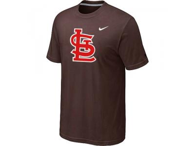 MLB St.Louis Cardinals Heathered Brown NEW Blended T-Shirt MLB St.Louis Cardinals Heathered Brown NEW Blended T-Shirt