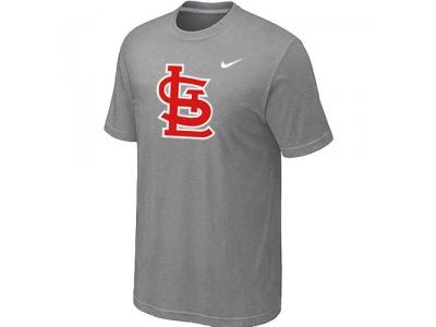 MLB St.Louis Cardinals Heathered L.Grey NEW Blended T-Shirt MLB St.Louis Cardinals Heathered L.Grey NEW Blended T-Shirt