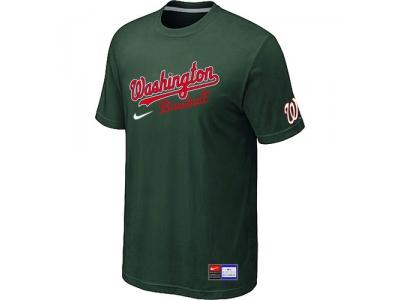 MLB Washington Nationals D.Green NEW Short Sleeve Practice T-Shirt