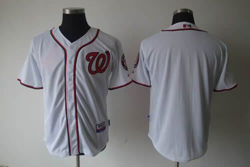 MLB Washington Nationals blank White Jerseys