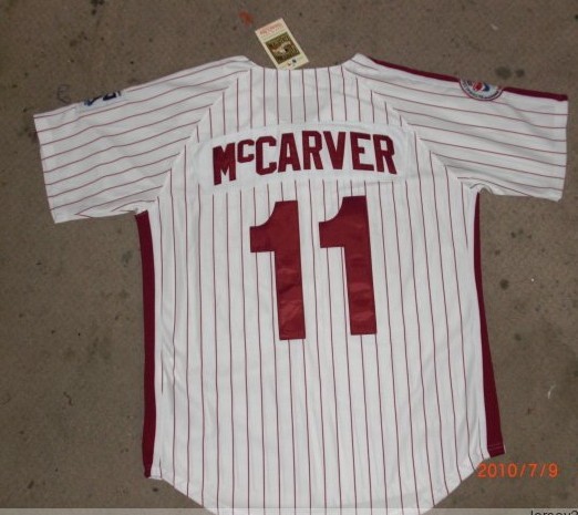 MLB jerseys EXPOS 11 McCARVER white strip MLB jerseys EXPOS 11 McCARVER white strip
