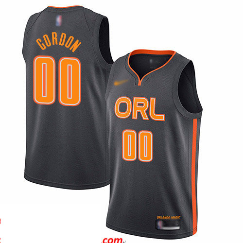 Magic #00 Aaron Gordon Charcoal Basketball Swingman City Edition 2019 20 Jersey Magic #00 Aaron Gordon Charcoal Basketball Swingman City Edition 2019 20 Jersey