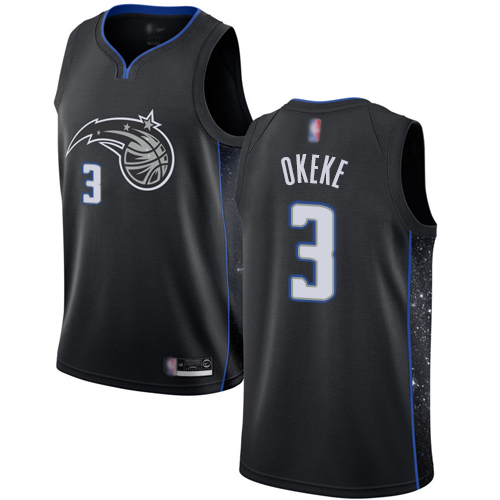Magic #3 Chuma Okeke Black Basketball Swingman City Edition 2018 19 Jersey Magic #3 Chuma Okeke Black Basketball Swingman City Edition 2018 19 Jersey