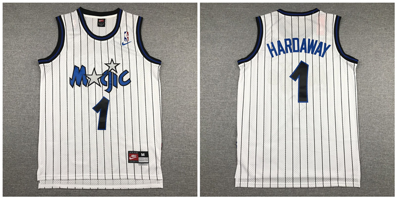 Magic 1 Anfernee Hardaway White Nike Swingman Jersey Magic 1 Anfernee Hardaway White Nike Swingman Jersey