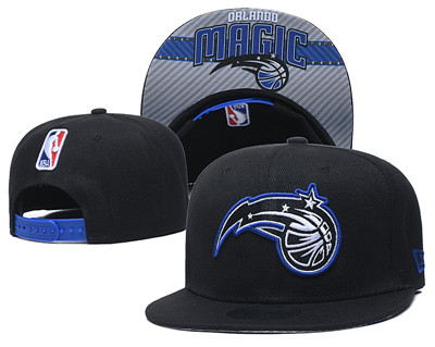 Magic Team Logo Black Adjustable Hat GS