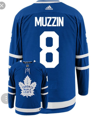 Maple Leafs #8 Jake Muzzin Blue Adidas Jersey Maple Leafs #8 Jake Muzzin Blue Adidas Jersey