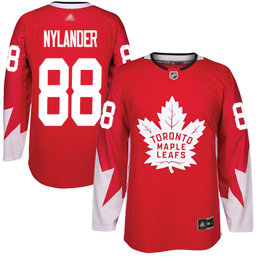Maple Leafs #88 William Nylander Red Team Canada Authentic Stitched Youth Hockey Jersey Maple Leafs #88 William Nylander Red Team Canada Authentic Stitched Youth Hockey Jersey