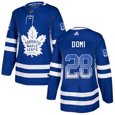 Maple Leafs 28 Tie Domi Blue Drift Fashion Adidas Jersey Maple Leafs 28 Tie Domi Blue Drift Fashion Adidas Jersey