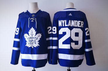 Maple Leafs 29 William Nylander Blue Adidas Jersey