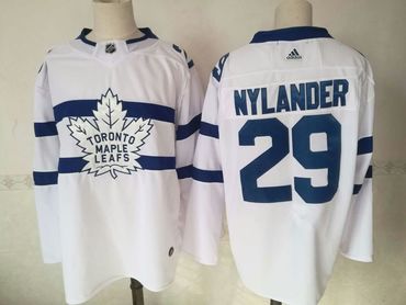 Maple Leafs 29 William Nylander White 2018 NHL Stadium Series Adidas Jersey