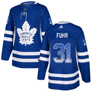 Maple Leafs 31 Grant Fuhr Blue Drift Fashion Adidas Jersey Maple Leafs 31 Grant Fuhr Blue Drift Fashion Adidas Jersey