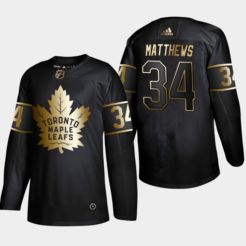 Maple Leafs 34 Auston Matthews Black Gold Adidas Jersey Maple Leafs 34 Auston Matthews Black Gold Adidas Jersey