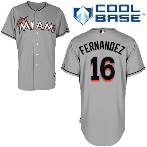 Marlins #16 Jose Fernandez Grey Cool Base Stitched Youth MLB Jersey Marlins #16 Jose Fernandez Grey Cool Base Stitched Youth MLB Jersey