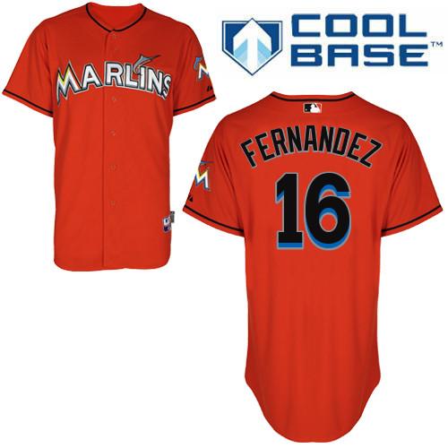 Marlins #16 Jose Fernandez Orange Cool Base Stitched Youth MLB Jersey Marlins #16 Jose Fernandez Orange Cool Base Stitched Youth MLB Jersey