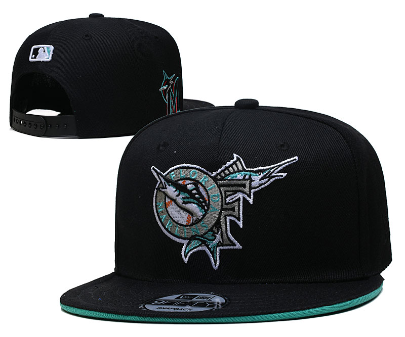 Marlins Snapback Hat--YD
