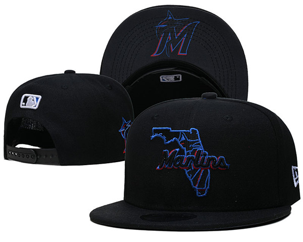 Marlins Snapback Hat -YD