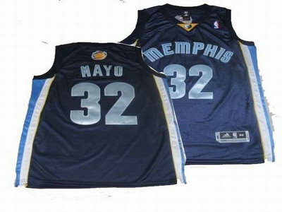 Memphis Grizzlies 32 Mayo BLUE Jersey