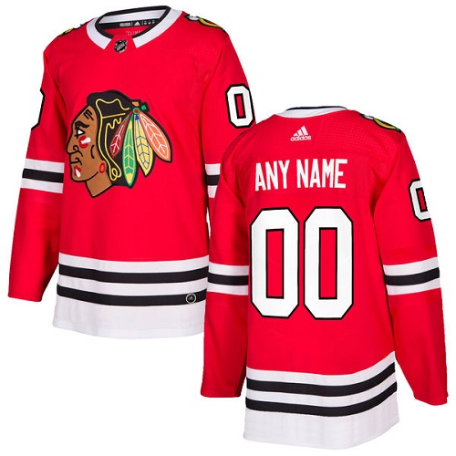 Men's Adidas Blackhawks Personalized Authentic Red Home NHL Jersey Men's Adidas Blackhawks Personalized Authentic Red Home NHL Jersey