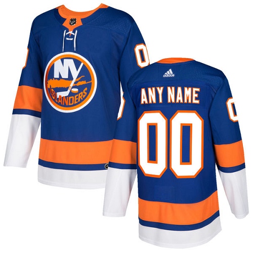 Men's Adidas Islanders Personalized Authentic Royal Blue Home NHL Jersey Men's Adidas Islanders Personalized Authentic Royal Blue Home NHL Jersey