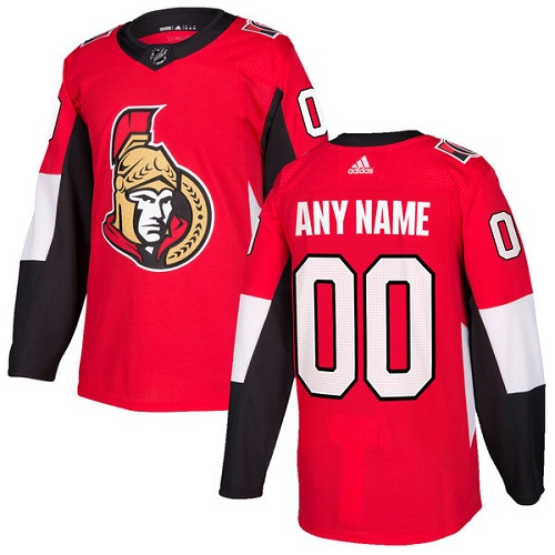 Men's Adidas Senators Personalized Authentic Red Home NHL Jersey Men's Adidas Senators Personalized Authentic Red Home NHL Jersey