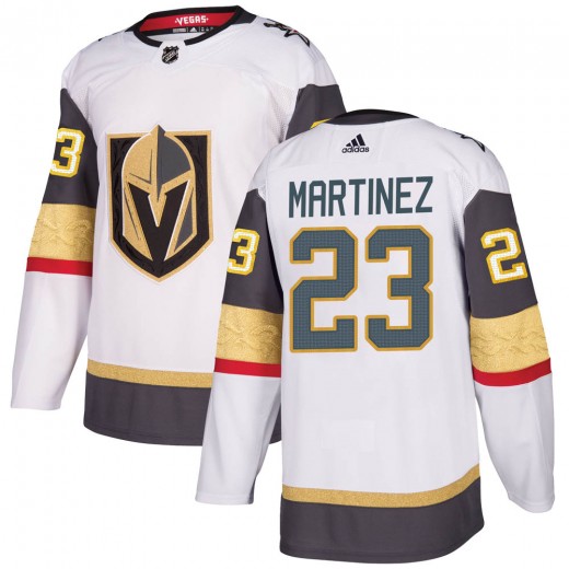 Men's Adidas Vegas Golden Knights #23 Alec Martinez White Away Jersey Men's Adidas Vegas Golden Knights #23 Alec Martinez White Away Jersey