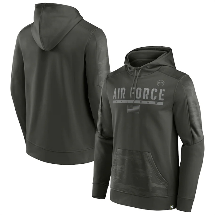 Men's Air Force Falcons Black Military Appreciation Guardian Pullover Hoodie Men's Air Force Falcons Black Military Appreciation Guardian Pullover Hoodie