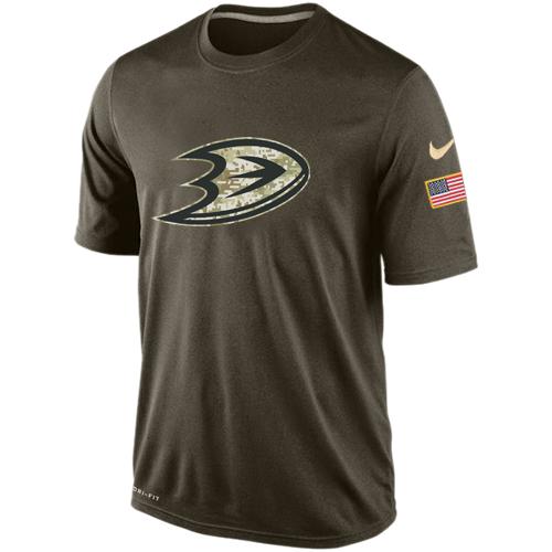 Men's Anaheim Ducks Salute To Service Nike Dri-FIT T-Shirt Men's Anaheim Ducks Salute To Service Nike Dri-FIT T-Shirt