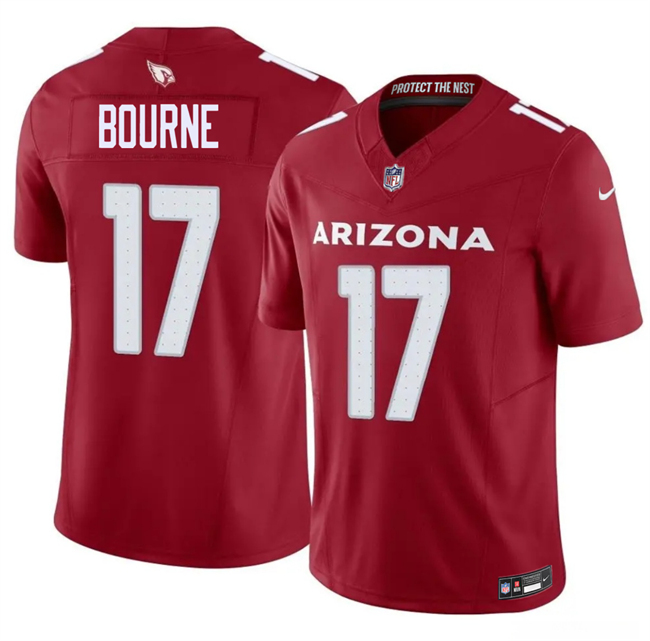 Men's Arizona Cardinals #17 Kendrick Bourne Red 2026 F.U.S.E. Vapor Untouchable Limited Stitched Jersey Men's Arizona Cardinals #17 Kendrick Bourne Red 2026 F.U.S.E. Vapor Untouchable Limited Stitched Jersey