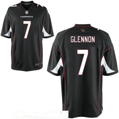 Men's Arizona Cardinals #7 Mike Glennon Black Alternate Stitched NFL Nike Elite Jersey Men's Arizona Cardinals #7 Mike Glennon Black Alternate Stitched NFL Nike Elite Jersey