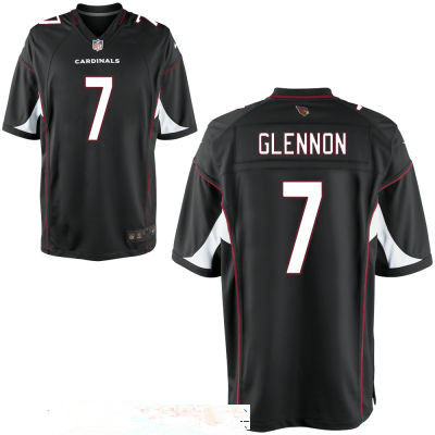 Men's Arizona Cardinals #7 Mike Glennon Black Alternate Stitched NFL Nike Game Jersey Men's Arizona Cardinals #7 Mike Glennon Black Alternate Stitched NFL Nike Game Jersey